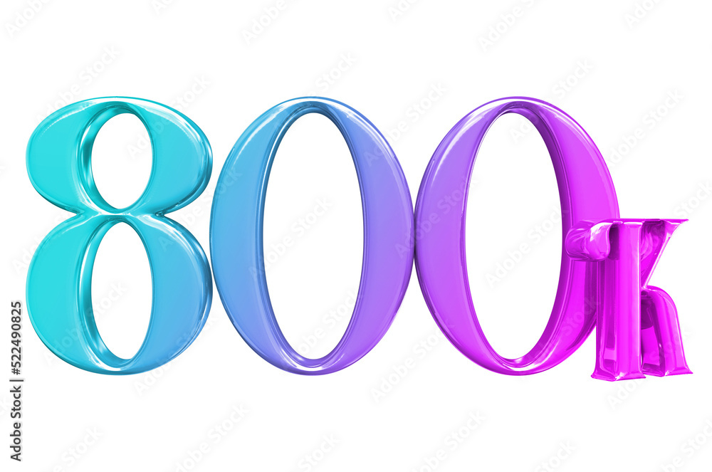 Follow number 3d Follow number 3d