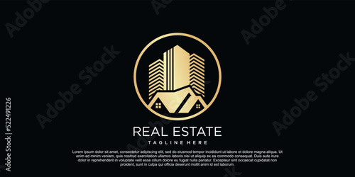 Real estate logo with creative concept Premium Vector part 2