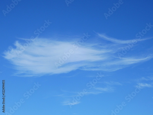 cloud in blue sky background