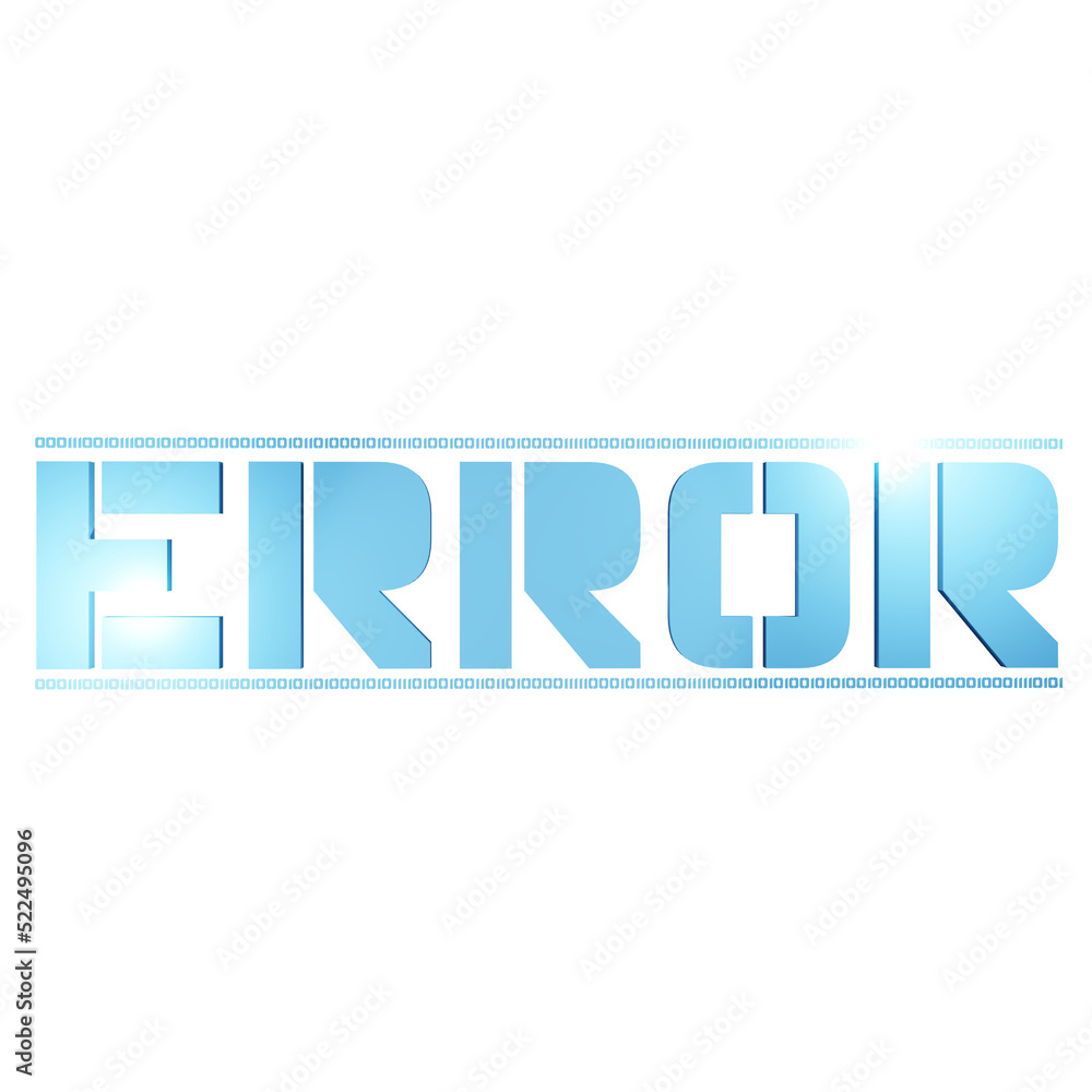 error message computer danger 3d illustration error message computer danger 3d illustration