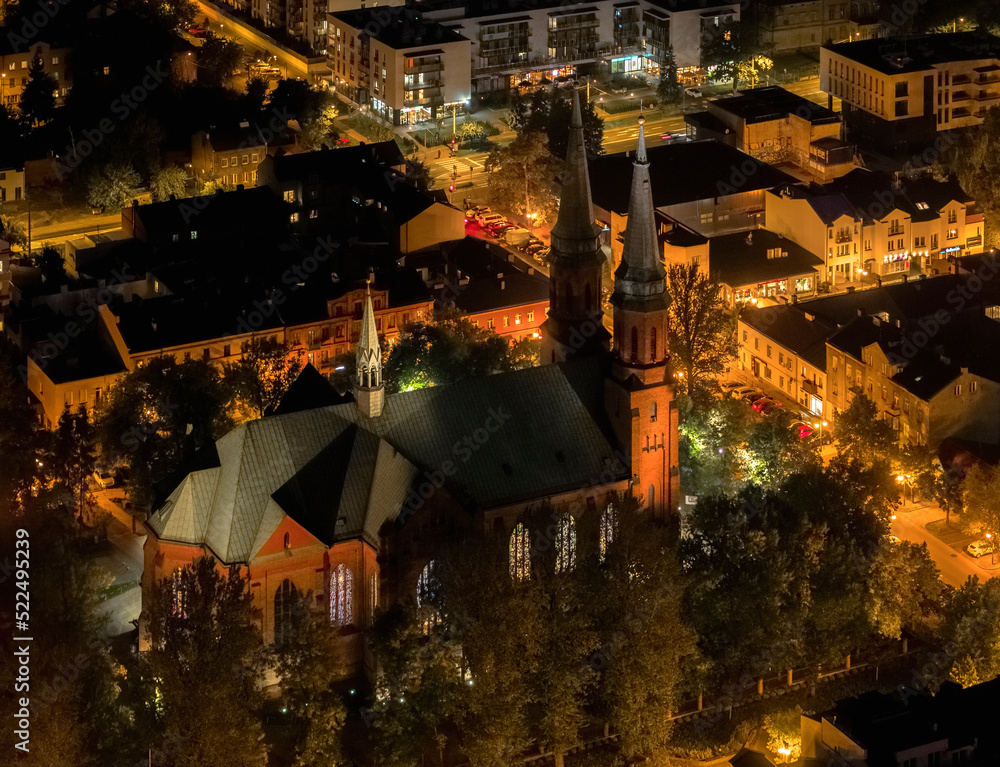 Obraz premium Church at night