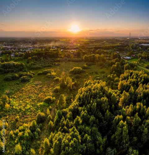 Nature after sunset