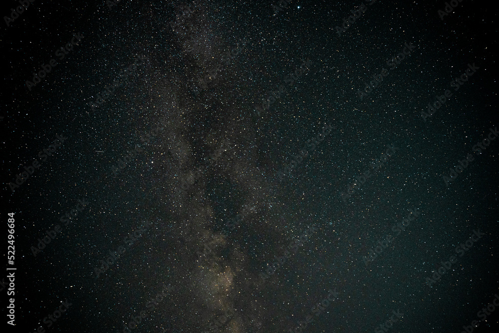 starry sky and milky way