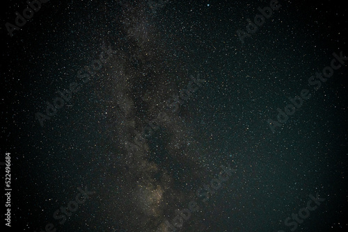 starry sky and milky way