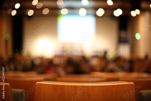 Fotografie people in a conference room volontary blurred background concept