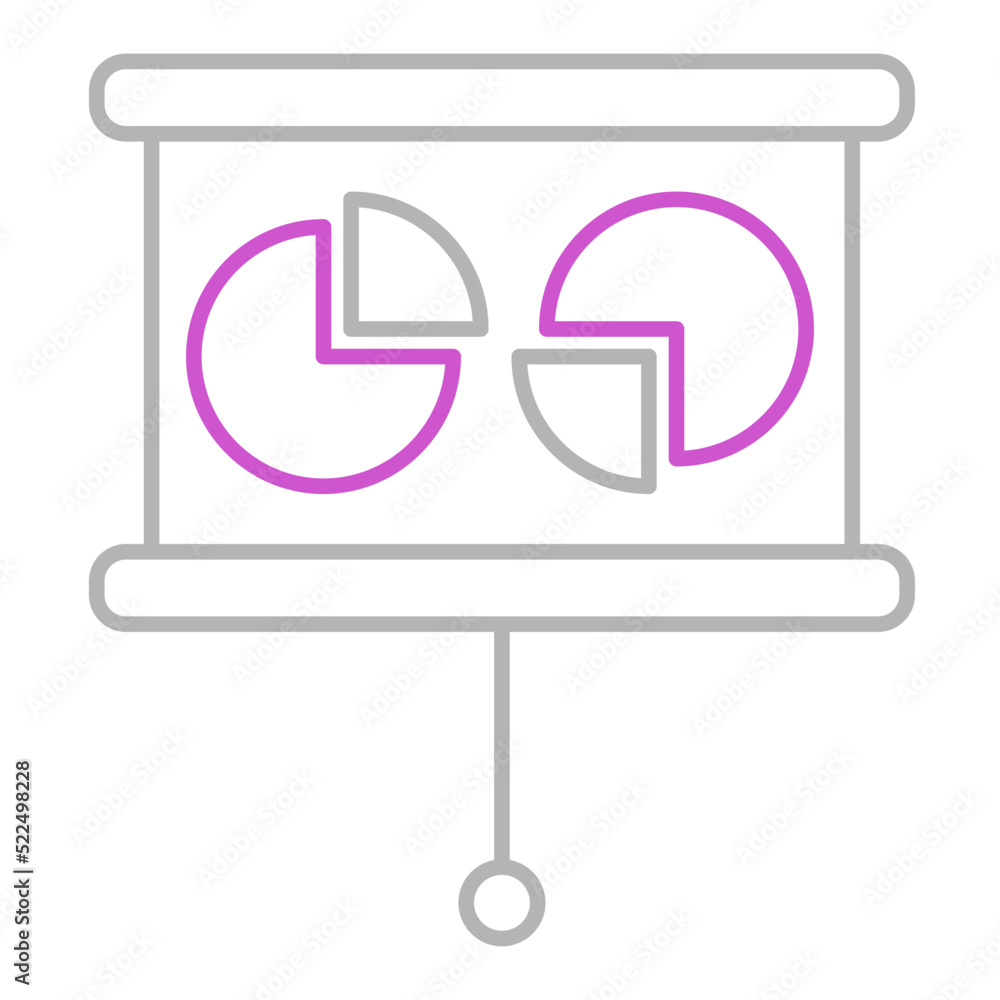 Business presentation icon Business presentation icon