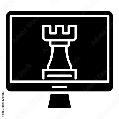 Online strategy icon