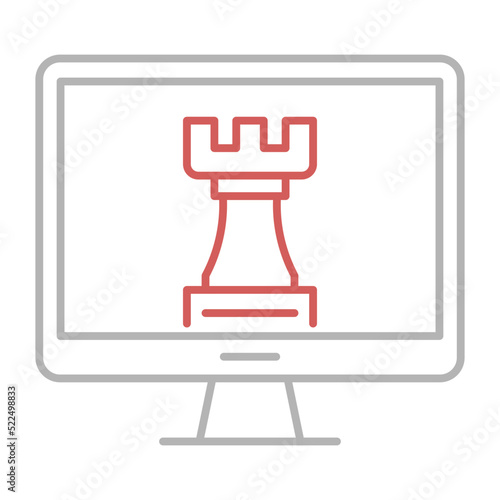 Online strategy icon
