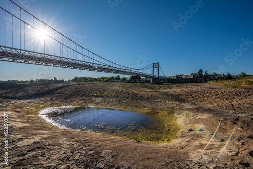 sécheresse sur la Loire Ancenis