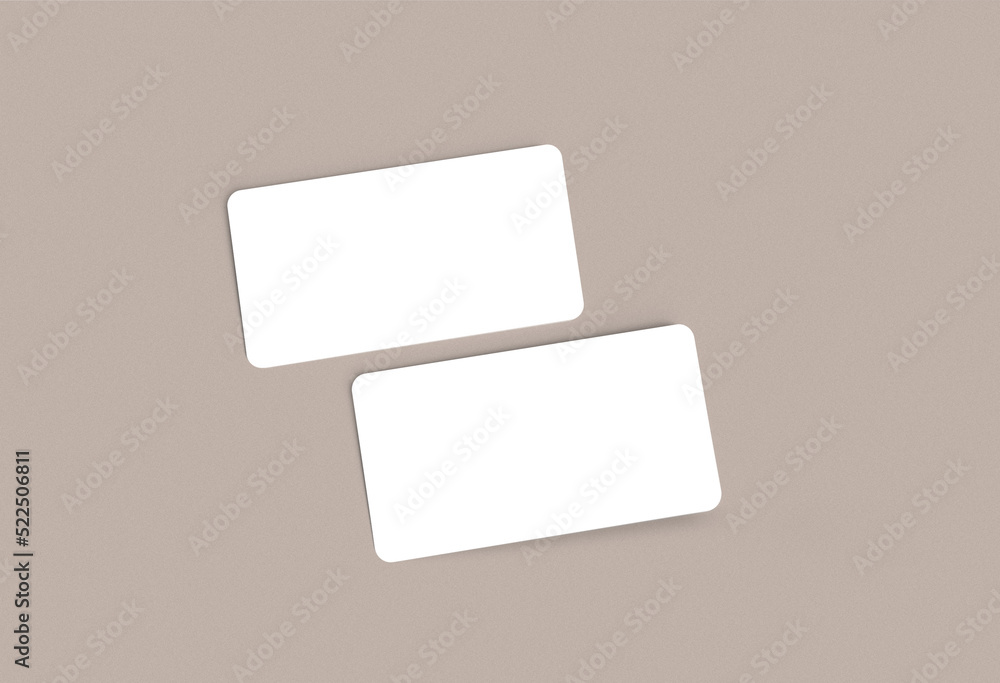 Business Cards blank mockup Business Cards blank mockup