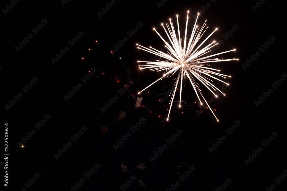 Fototapeta premium fireworks in the sky
