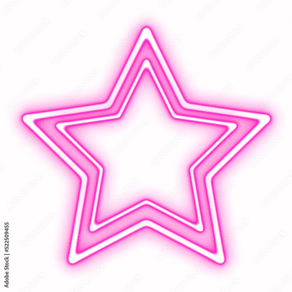 Abstract element star shape retro style 80s-90s Abstract element star shape retro style 80s-90s