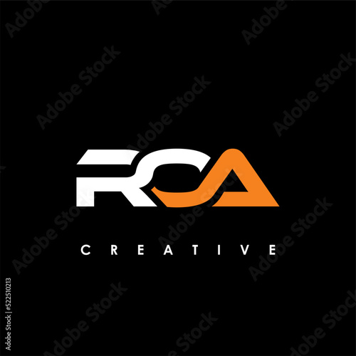 ROA Letter Initial Logo Design Template Vector Illustration