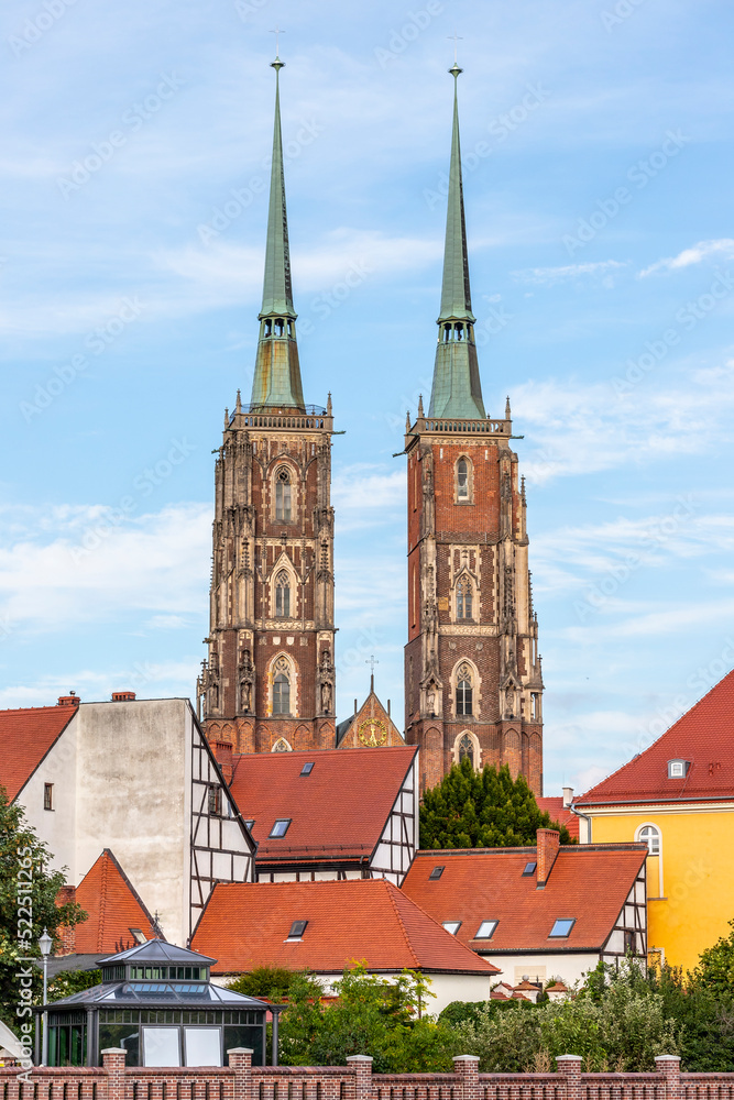 Fototapeta premium Katedra św. Jana Chrzciciela, Wroclaw, Poland