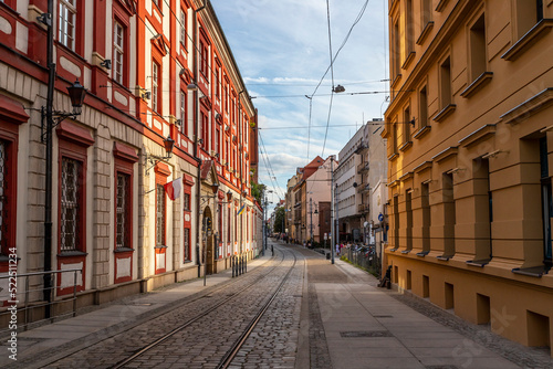 Streets in Wroclaw, Poland