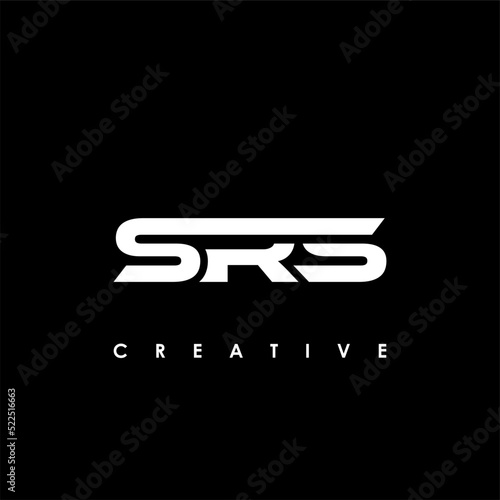 SRS Letter Initial Logo Design Template Vector Illustration