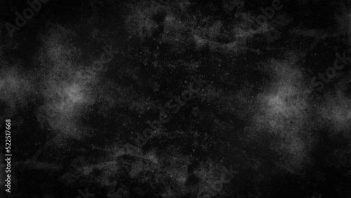 Abstract grunge texture and texture effect isolated on black. Black old wall cracked concrete background, vintage old texture. 