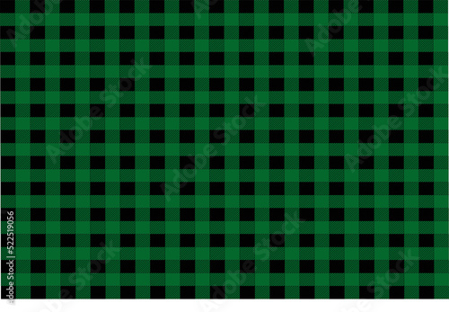Green Black Plaid Checkered  Background
