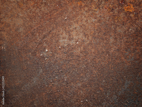 Texture of a rusty steel surface