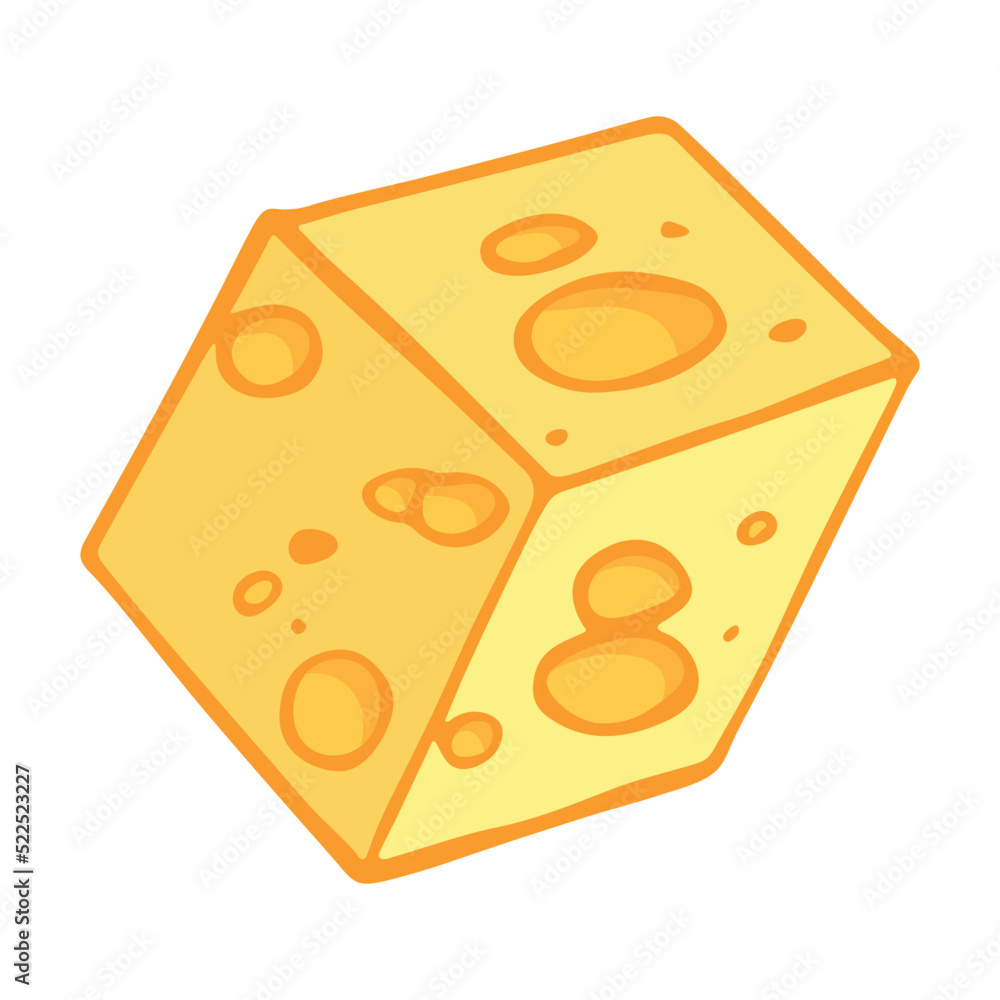 Hand drawn cheese parts and slices isolated on a white background. Cheese icon. Vector cheese clipart Hand drawn cheese parts and slices isolated on a white background. Cheese icon. Vector cheese clipart
