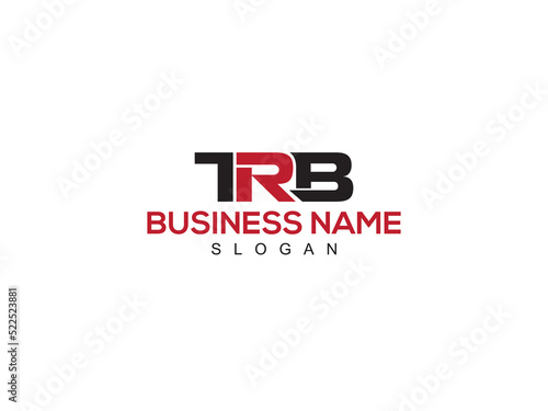 Monogram TRB t r b Logo Letter Vector Icon Design For Your Any Type Of Business photo