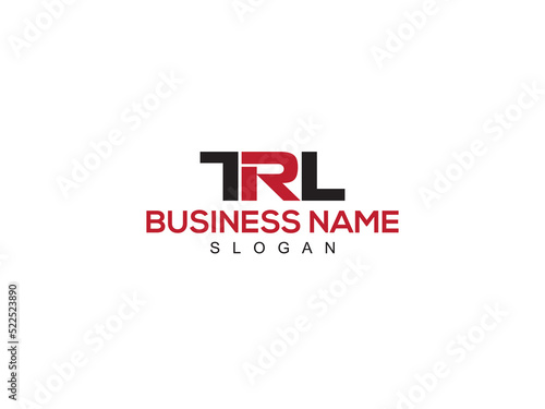 Monogram TRL t r l Logo Letter Vector Icon Design For Your Any Type Of Business photo
