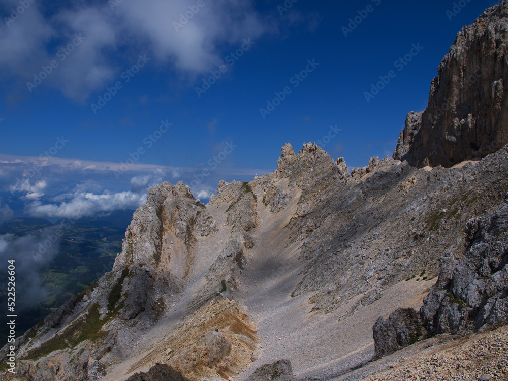 passeggiando in val di fiemme, trentino alto adige, italia