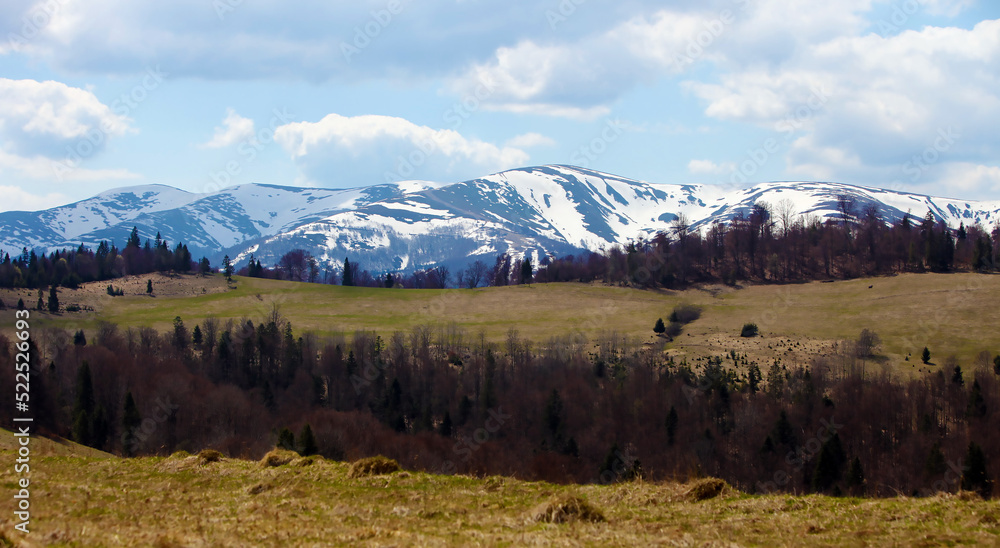 Mountains of Transcarpathia Ukraine