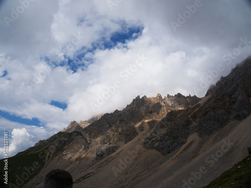 passeggiando in val di fiemme, trentino alto adige, italia photo