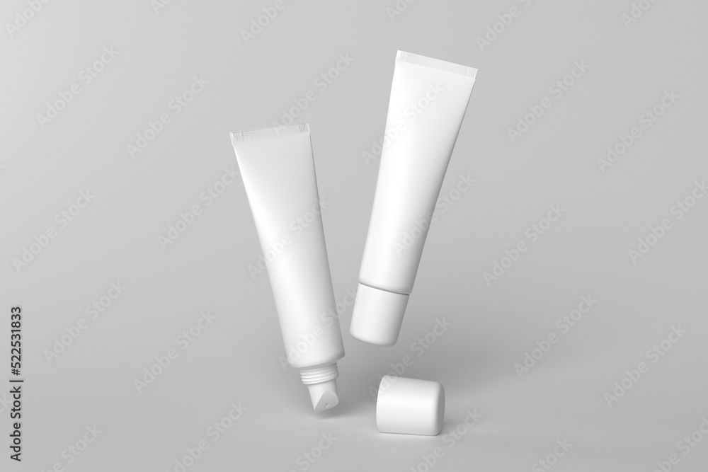 packaging template for lip balm tube mockup for design 3d render packaging template for lip balm tube mockup for design 3d render
