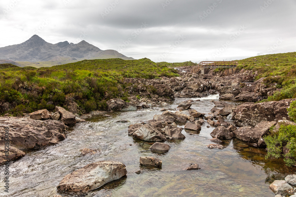 Obraz premium Landscape in Skye, Scotland