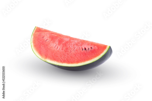 Watermelon sweet and juicy isolated on a white background