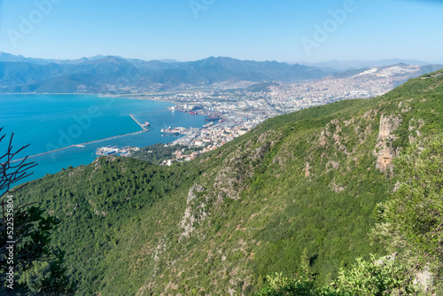 Scenic view from Yemma Gouraya National Park in Bejaia, Algeria