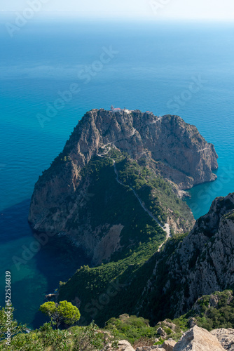 Scenic view from Yemma Gouraya National Park in Bejaia, Algeria