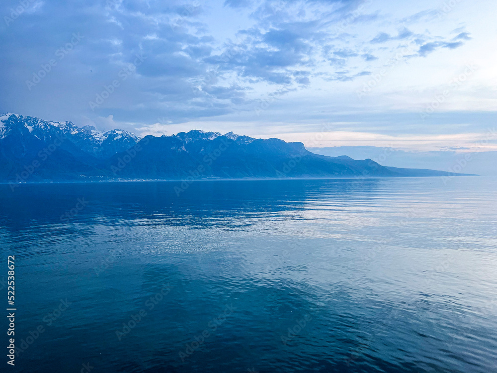 Fototapeta premium blue sky and sea