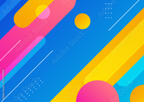 Modern bright vector colorful background for poster, brochure, card or flyer. Abstract colorful background texture