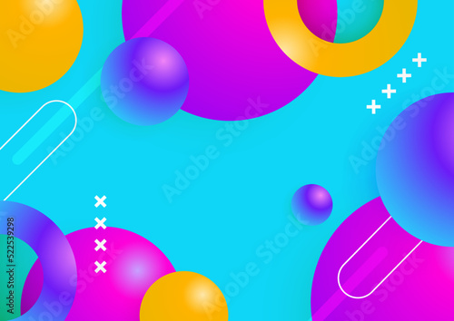 Wallpaper Mural abstract colorful technology communication concept vector background Torontodigital.ca