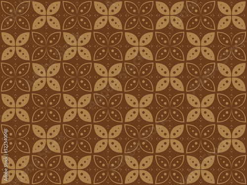 batik pattern traditional indonesia motif java culture backdrop background wallpaper geometry color seamless template paper fashion creative vintage design texture fabric artistic asian shape ethnic