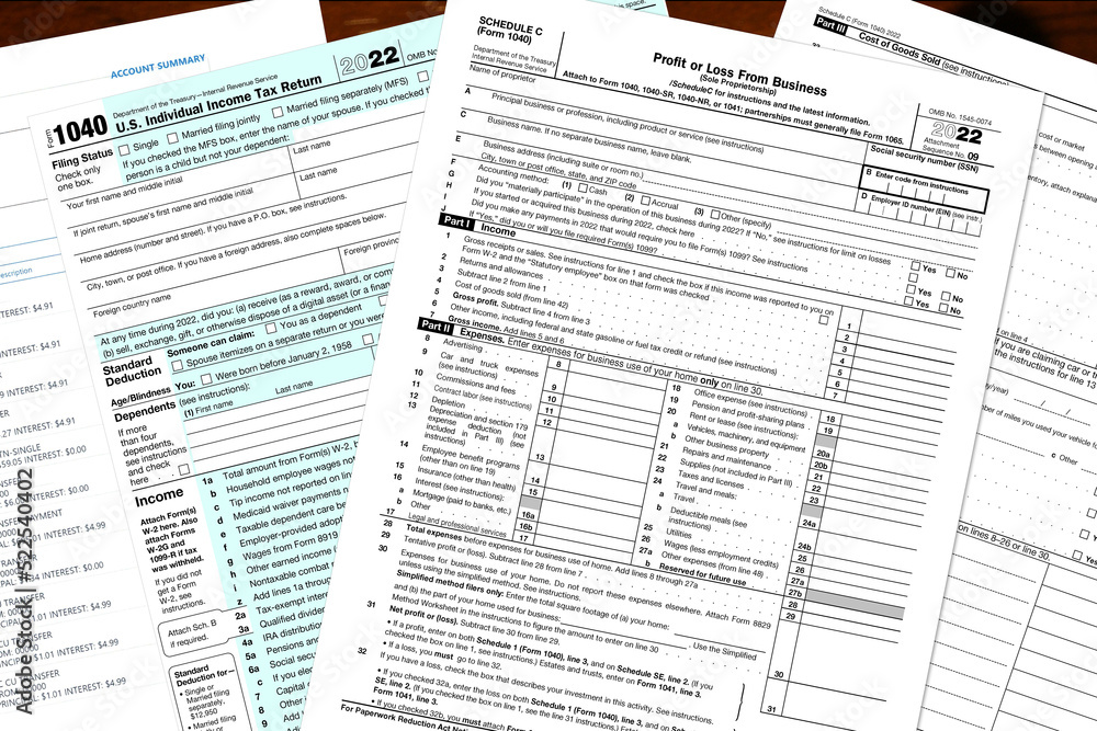 2022 Irs Forms And Publications