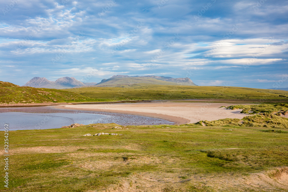 Fototapeta premium Beach in the Scottish Highlands