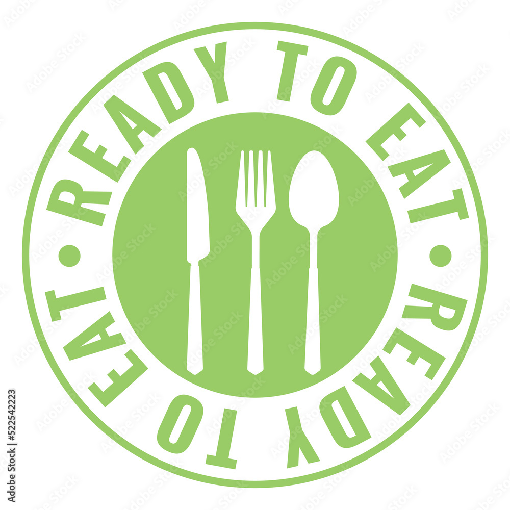 Fotografija Meal ready to eat vector icon