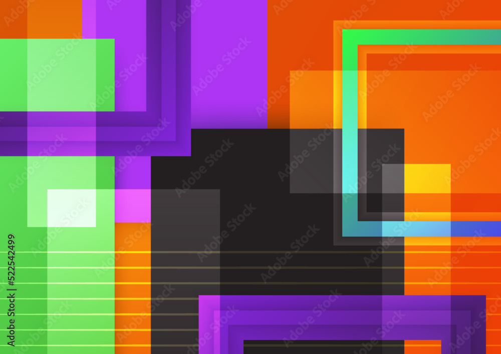 Abstract modern background gradient color. Green purple pink orange and blue gradient with geometric shapes decoration. Abstract modern background gradient color. Green purple pink orange and blue gradient with geometric shapes decoration.