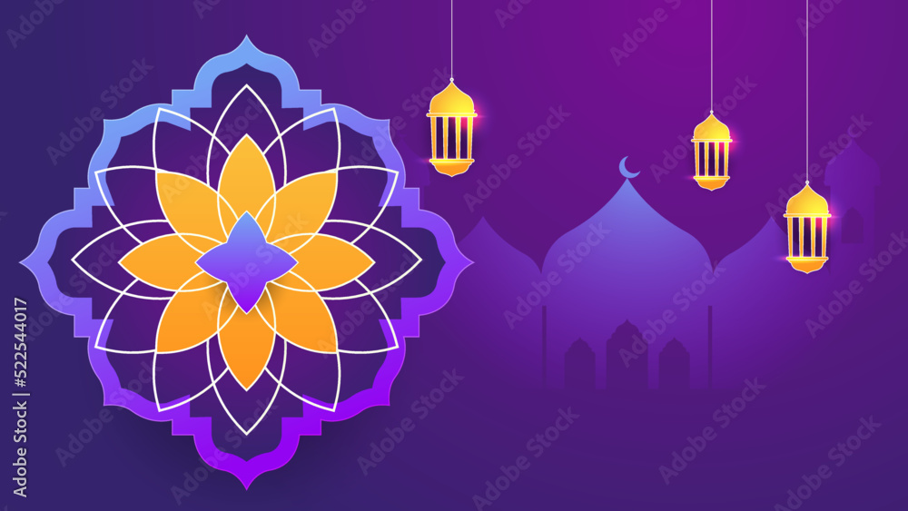 Islamic ramadan background with Arabic ornament pattern and luxury mandala lantern decorative. Designed for islam greeting card, eid template, hajj, invitation, celebration, premium frame, and mosque Islamic ramadan background with Arabic ornament pattern and luxury mandala lantern decorative. Designed for islam greeting card, eid template, hajj, invitation, celebration, premium frame, and mosque