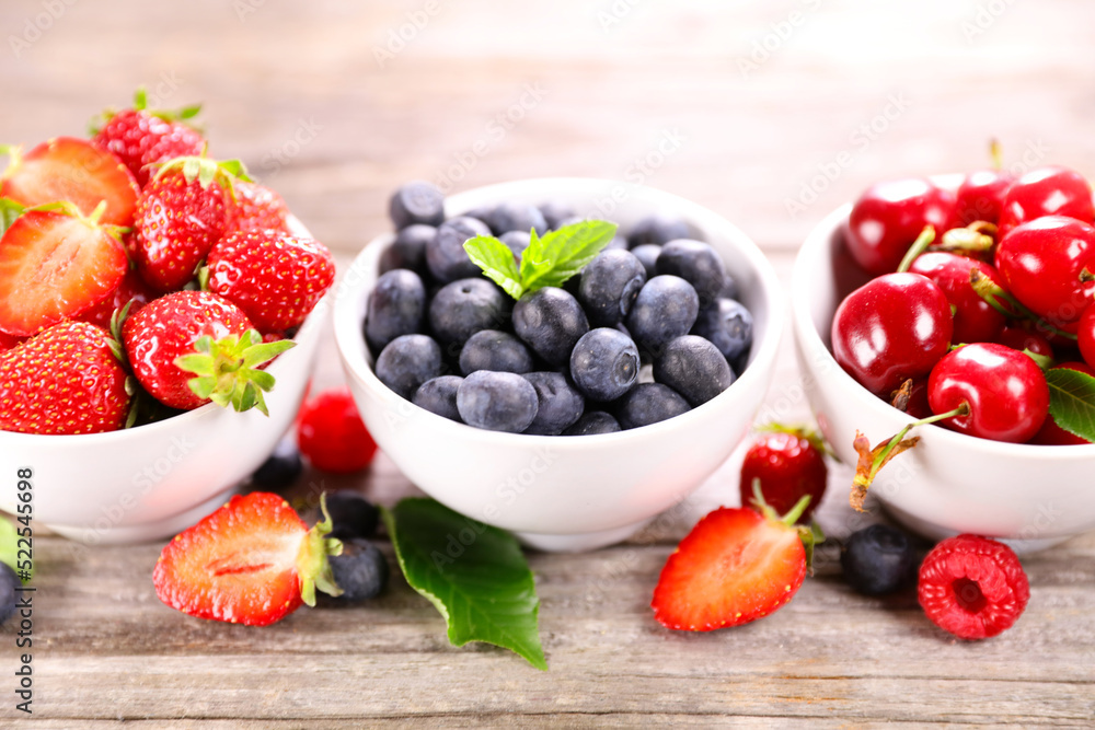 bowl of various berries fruits bowl of various berries fruits
