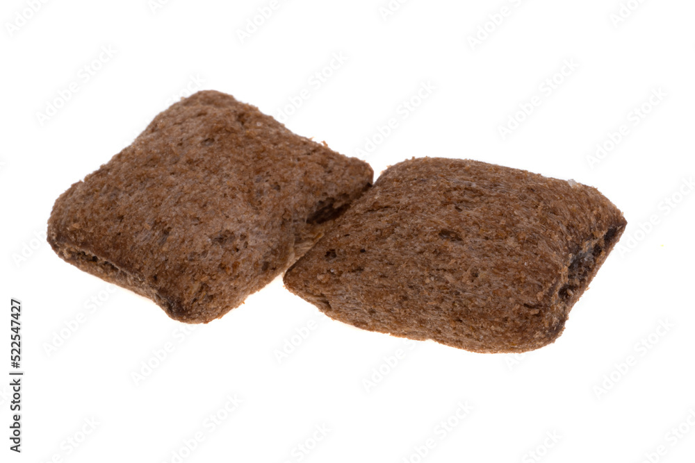 dry breakfast pads isolated dry breakfast pads isolated