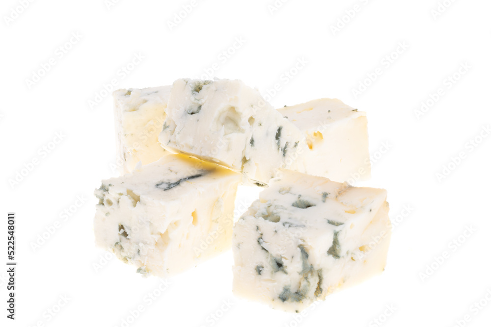 blue cheese isolated