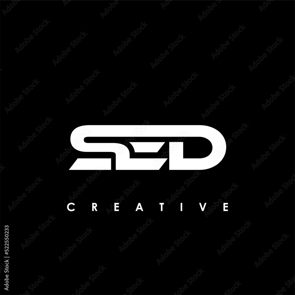 SED Letter Initial Logo Design Template Vector Illustration SED Letter Initial Logo Design Template Vector Illustration