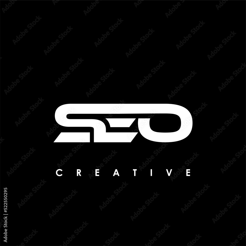 SEO Letter Initial Logo Design Template Vector Illustration SEO Letter Initial Logo Design Template Vector Illustration
