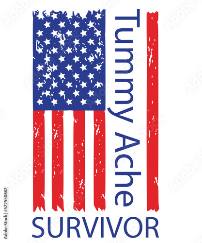 tummy ache survivor svg, tummy ache survivor png, Tummy Ache Survivor Retro Vintage png, Tummy Ache Survivor rainbow svg, Tummy Ache flag