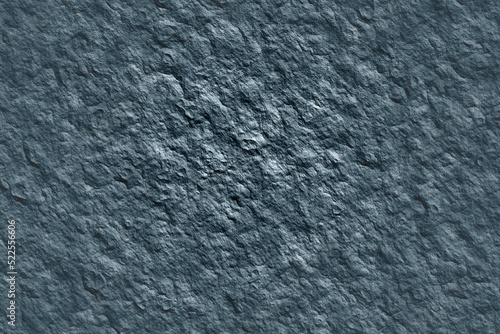Elegant blue colored dark concrete rock textured grunge abstract background